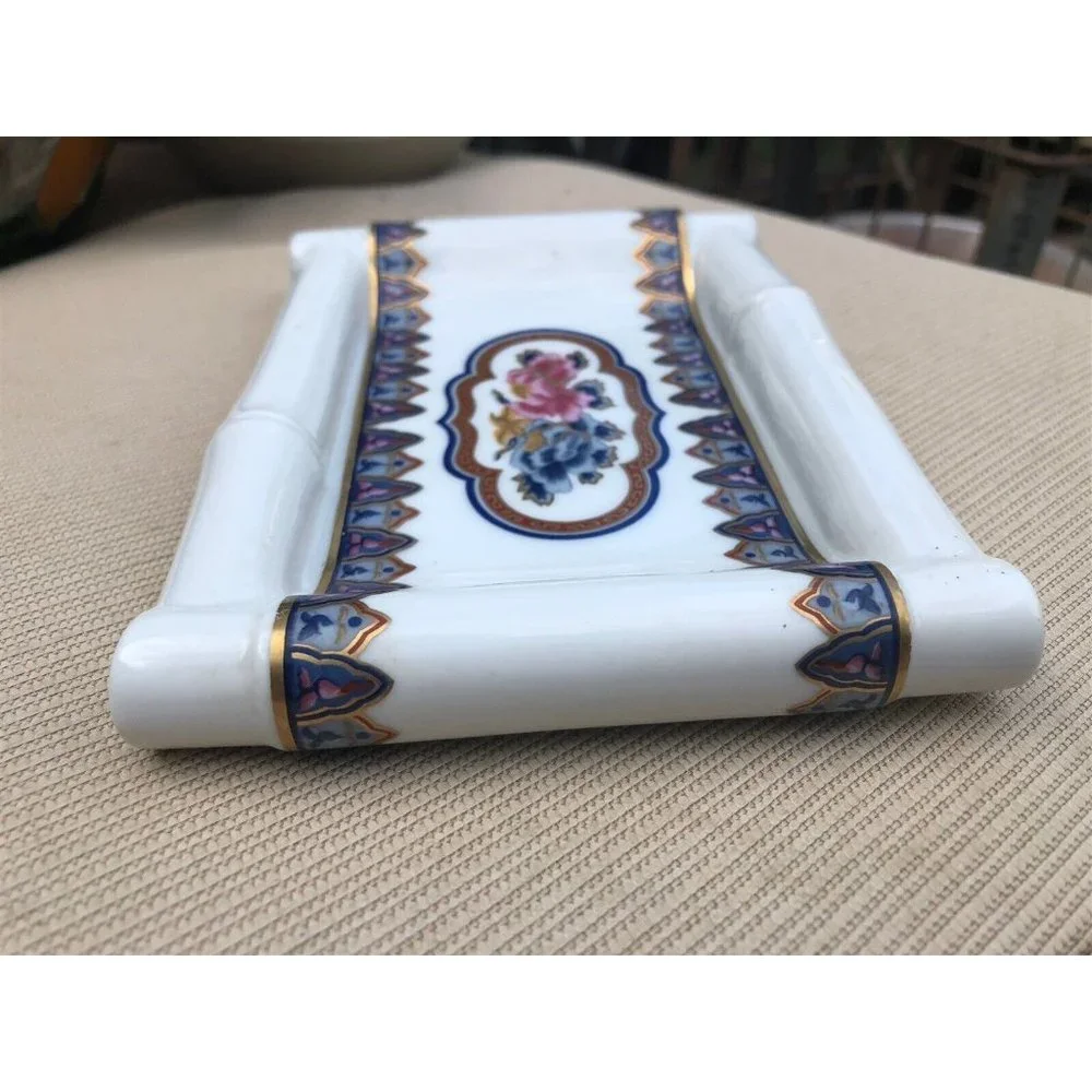 CHINOISERIE COLLECTION SOAP DISH BY ELIZABETH ARDEN MADE IN JAPAN